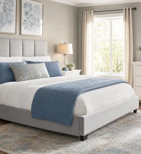affordable-bedroom-sets-tampa affordable bedroom sets Tampa - queen bed with dresser and nightstands in white finish