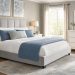 affordable-bedroom-sets-tampa affordable bedroom sets Tampa - queen bed with dresser and nightstands in white finish