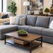 couches for sale in a bright Tampa living room showroom